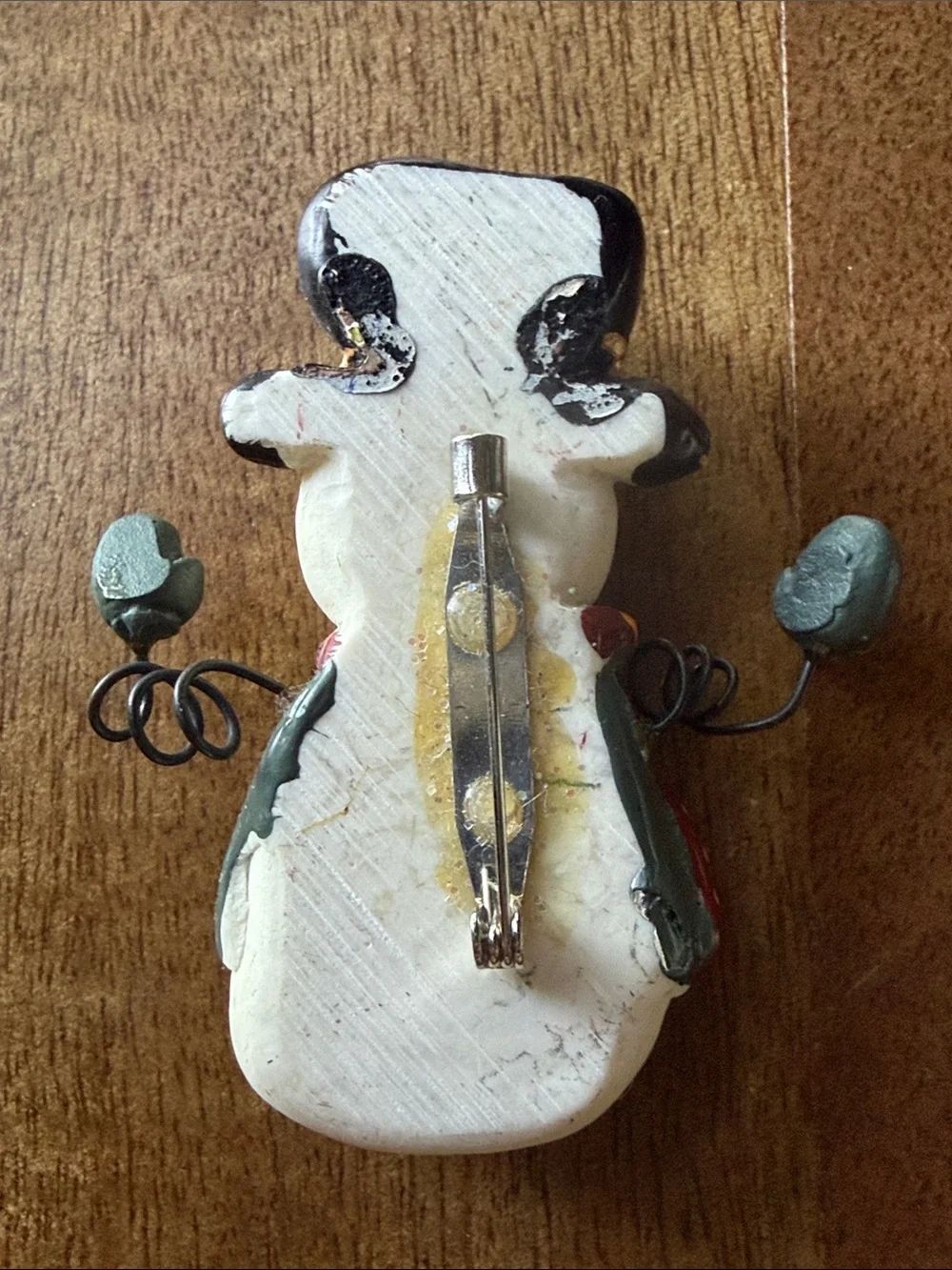 Snowman Holiday Brooch! - Picture 2 of 4